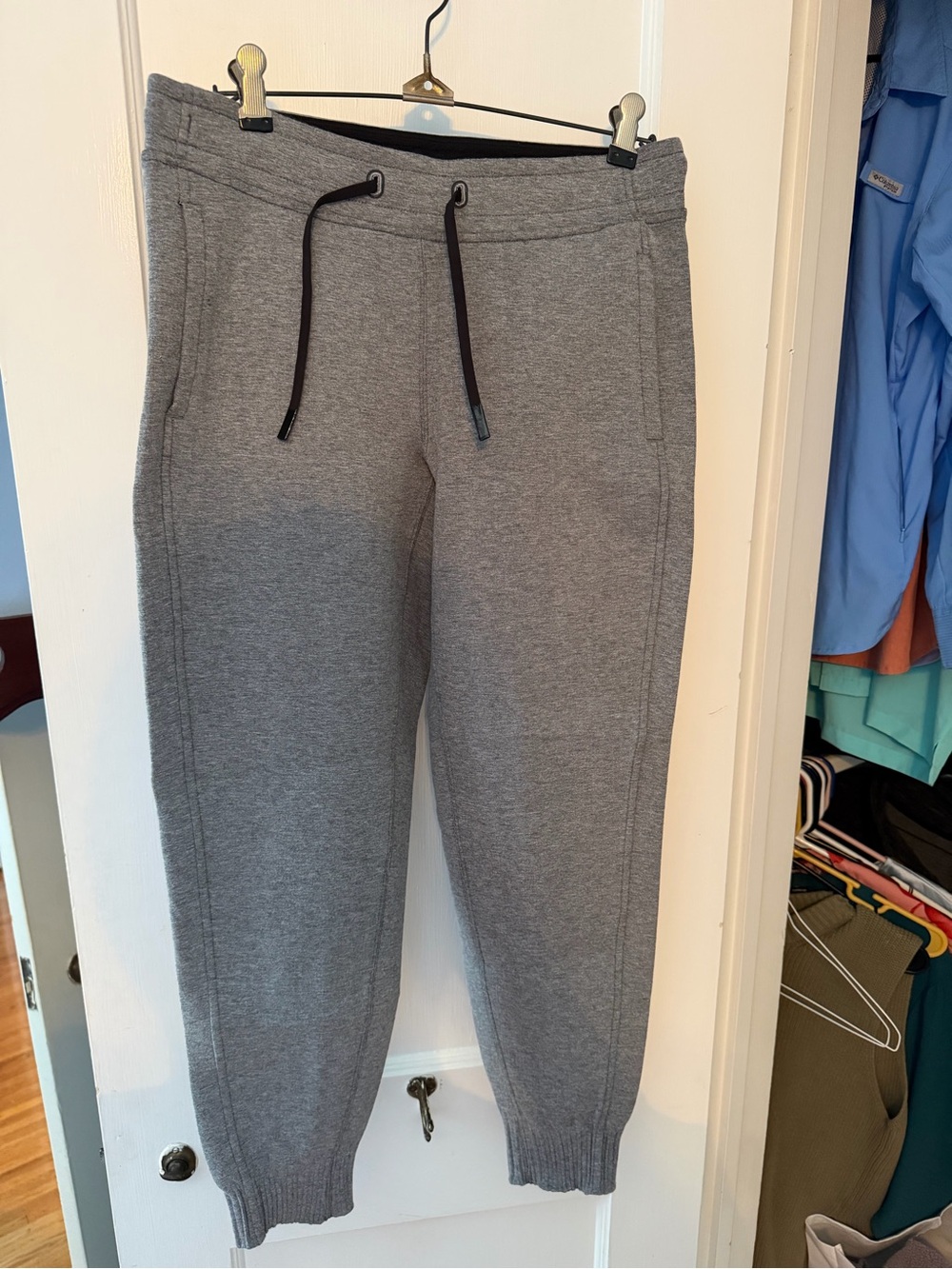 lululemon athletica womens Gray Knit Jogger Sweatpants